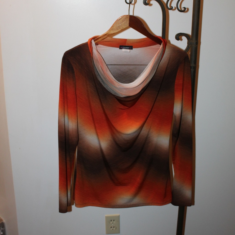 Cocomo Medium Cowlneck Blouse